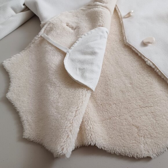 Utex Faux Fur/Shearling Coat - Picture 7 of 15